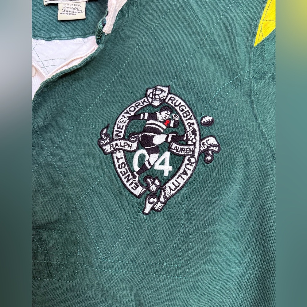 Rugby Ralph Lauren Long sleeve Polo, Size LARGE‎ - Picture 8 of 11